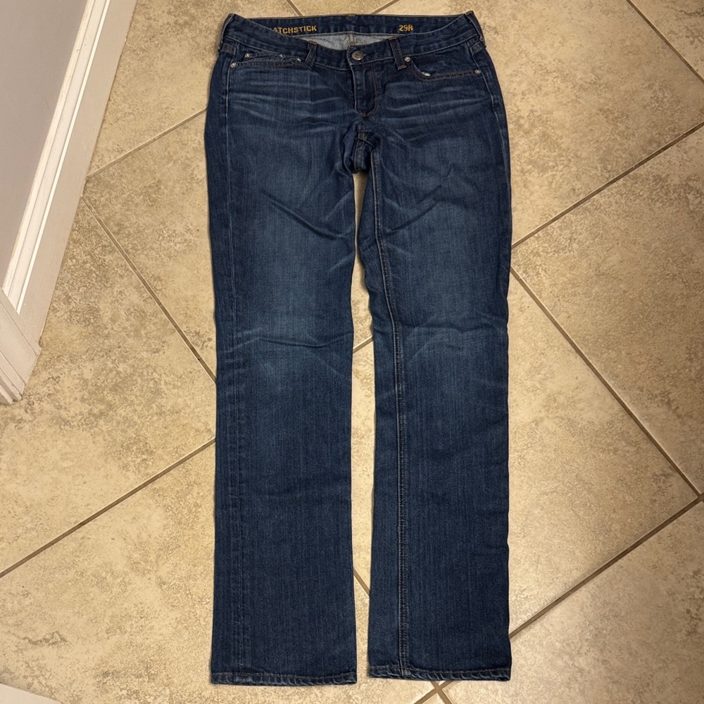 J Crew matchstick jeans